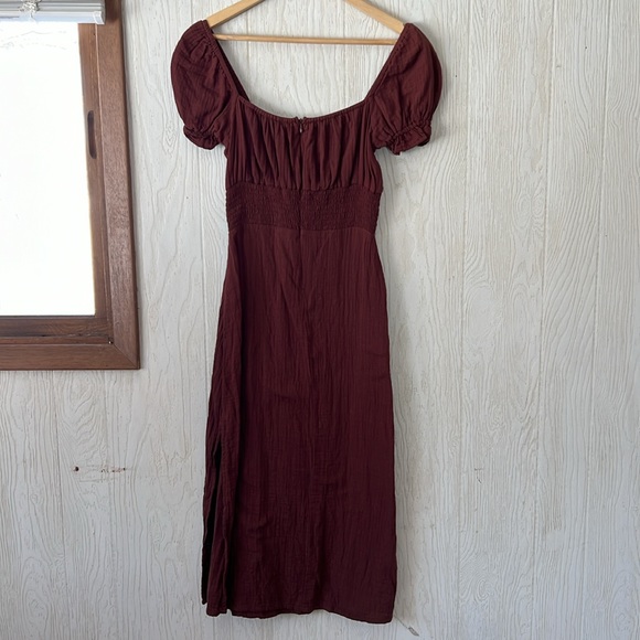 NWT Sheba Midi Dress - chocolate - Picture 9 of 10